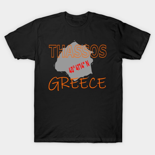 Greece, Thassos T-Shirt by YellowSplash